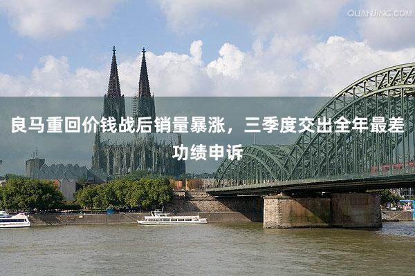 良马重回价钱战后销量暴涨，三季度交出全年最差功绩申诉